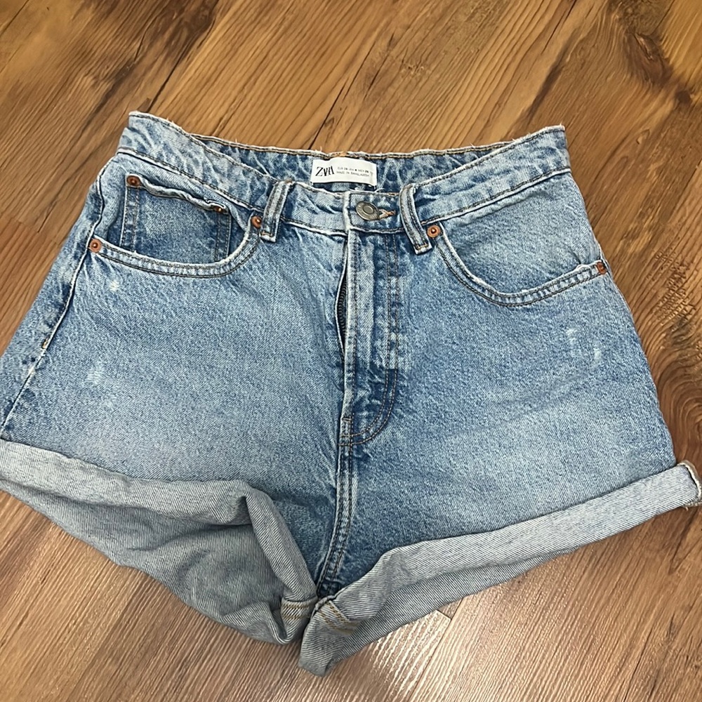 ZARA denim shorts